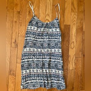 Patterned summer dress